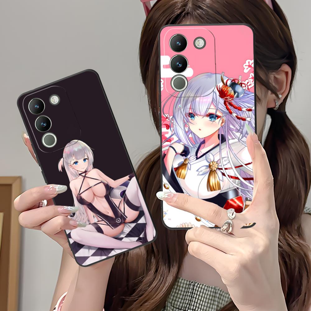 Чехол для телефона Azur Lane Shoukaku для VIVO Y77 76 75 74 73 72 58 56 55 51 50 38 36 Y19 Y18 Y03 Y01 5G Мягкий ТПУ Ударопрочный Чехол