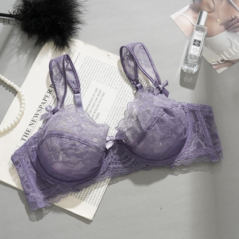 Кружевной пуш-ап бюстгальтер трусы для женщин сексуальный мягкий бюстгальтер на косточках ультратонкий удобный дышащий бюстгальтер нижнее белье