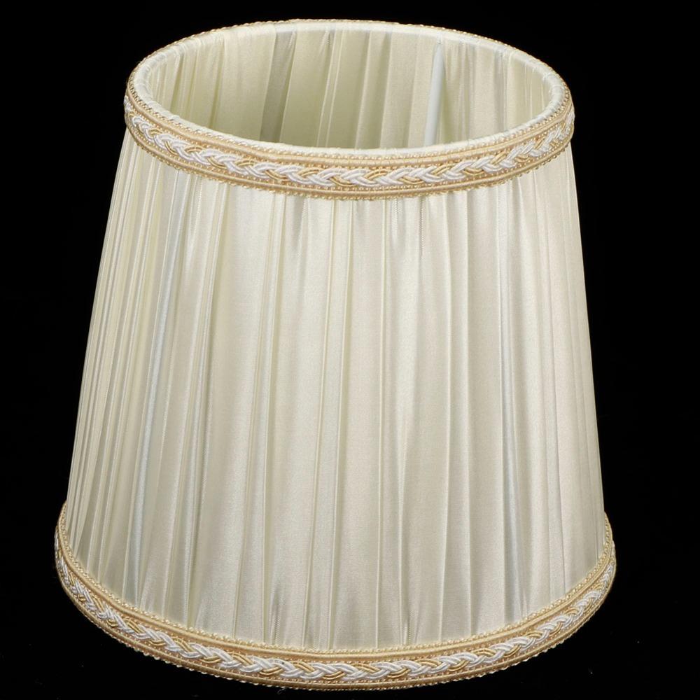 6PCS Crinkle Texture Lamp Cover Cloth Chandelier Lampshade Decorative Small Lamp Shade  Wall Lamps