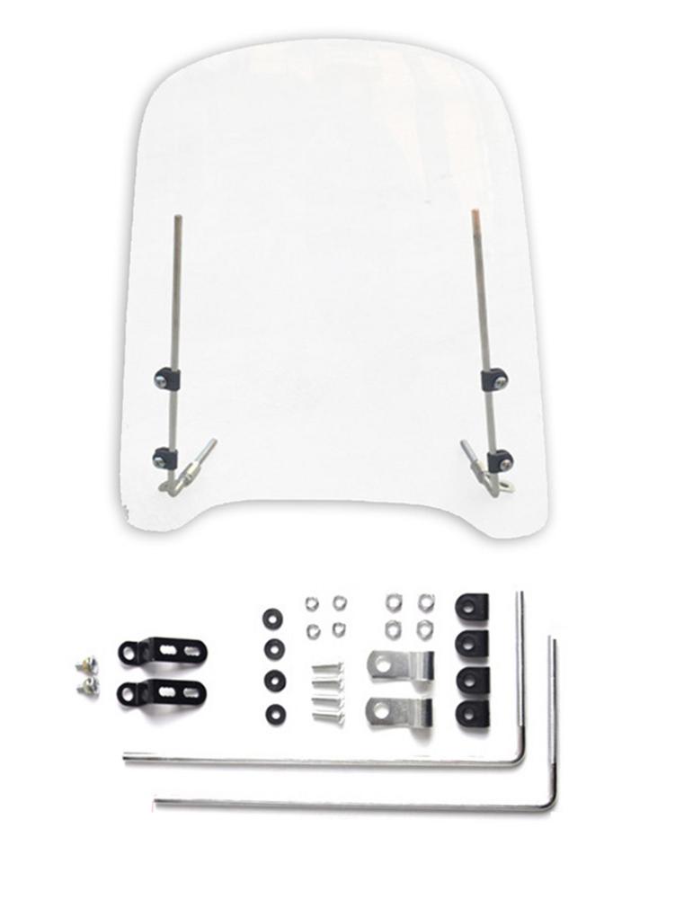 Универсальный воздушный поток Регулируемый ветровое стекло мотоцикла ветровое стекло для Suzuki Dl650 Gn250 Gn125 Gs 500 Sv650 Bandit 1200 650 600 400