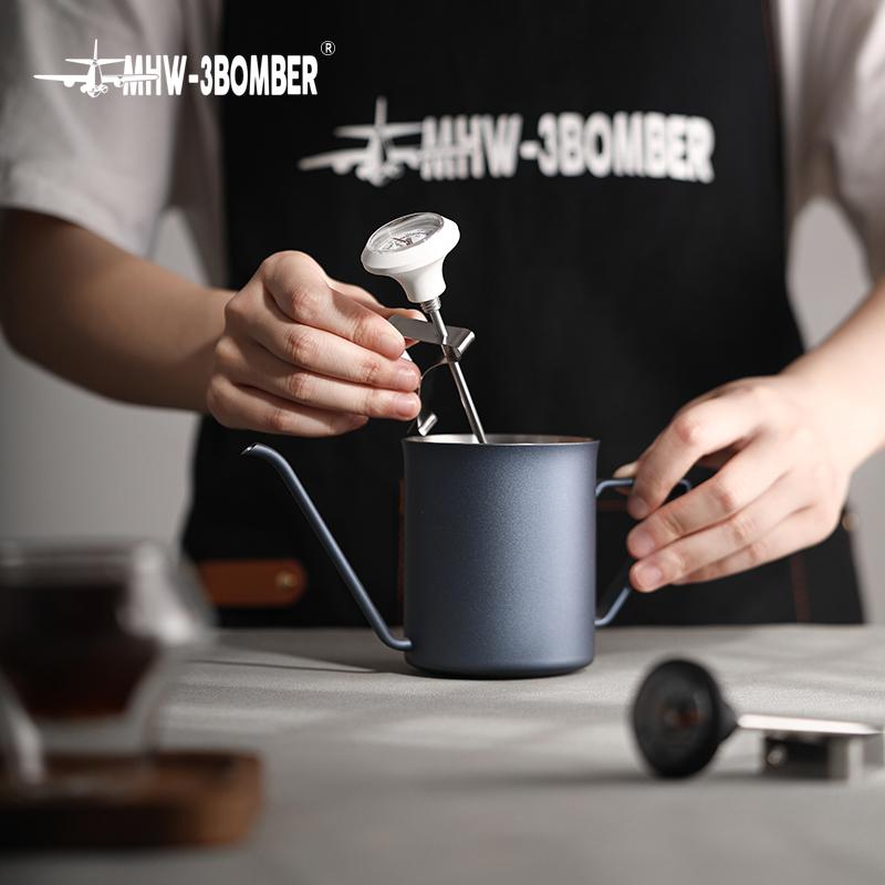 MHW-3BOMBER 0 to100℃ циферблатный термометр для кофейника кувшин для вспенивания молока профессиональный кафе кухня инструменты для измерения температуры