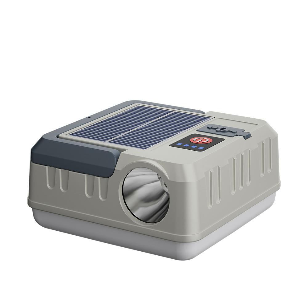 Портативный солнечный фонарь для кемпинга, многофункциональный фонарь для кемпинга, водонепроницаемый фонарик, поддержка 5 светильников