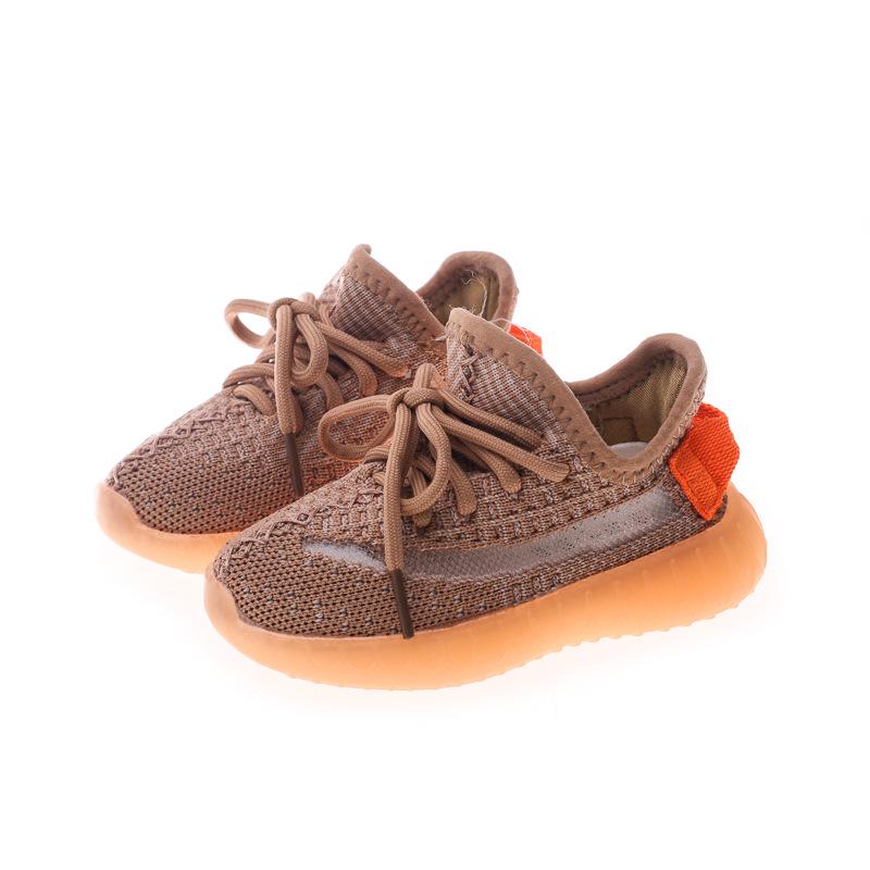 Весенне-осенние новые одноклассники интернет-знаменитости детская спортивная обувь дышащая сетчатая обувь мальчики и девочки детская обувь на мягкой подошве для малышей