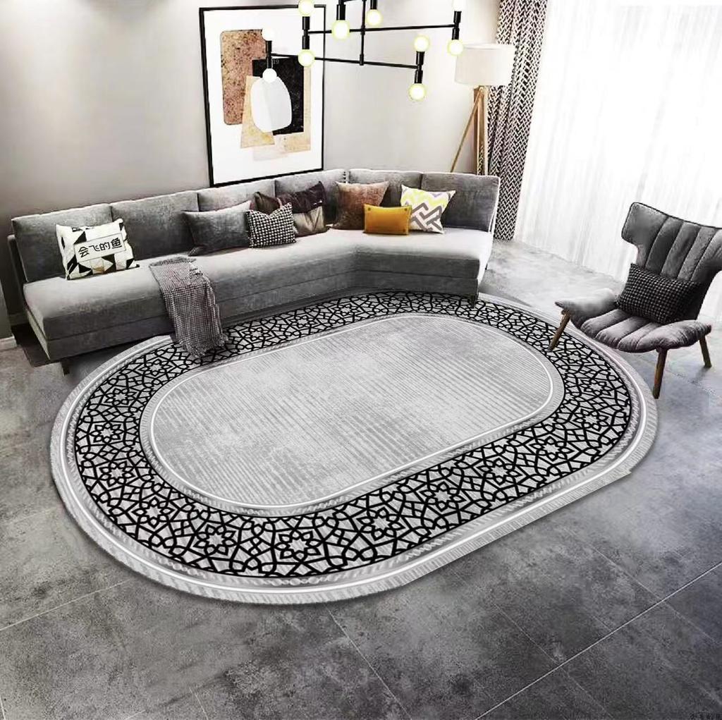 Ковер для гостиной, устойчивый к грязи и простой в уходе, нескользящий ковер для журнального столика, универсальный ковер для кровати на все времена