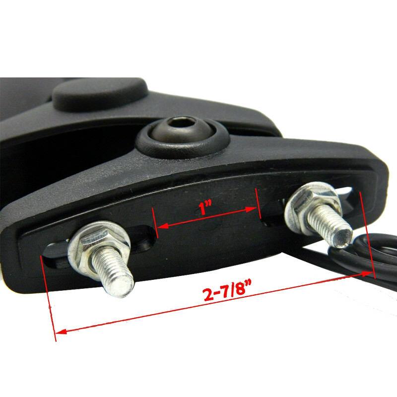 1 пара мотоциклетных зеркал заднего вида со светодиодными указателями поворота для Yamaha YZF R1 R6 2000-2008 YZF R6S 2006-200 YZF R6 1999-2008