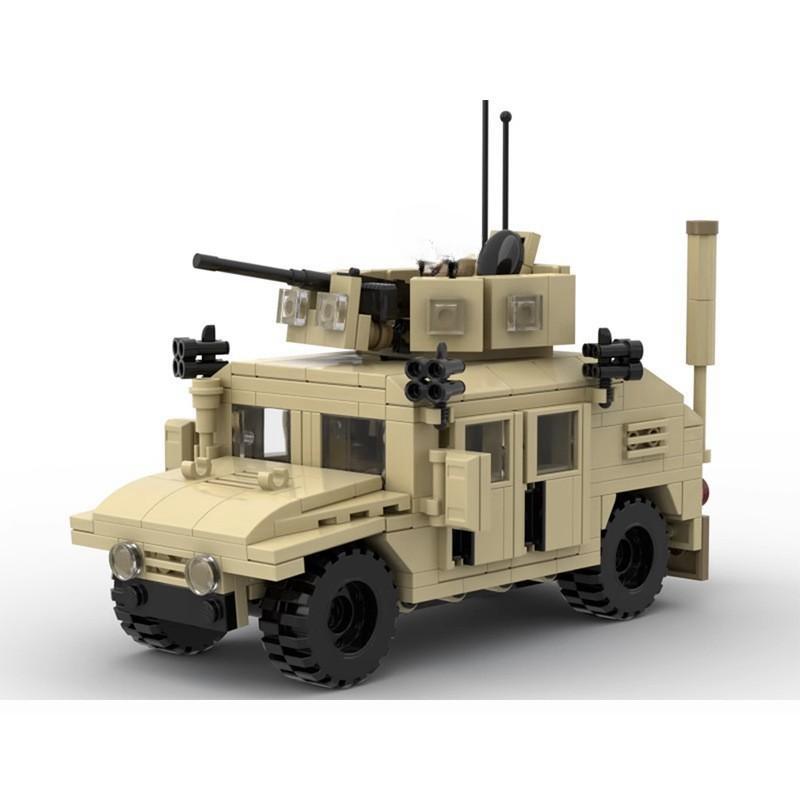 Конструктор MOC Военный США M1114 Хаммер Модель M1025 Внедорожный Бронированный Транспорт M998 Строительный Блок Игрушка Подарки