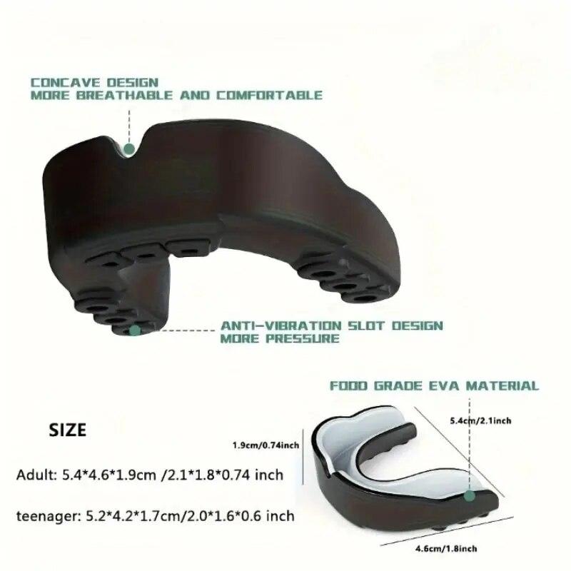 Спортивная капа для взрослых, Муай Тай, бокс, защита зубов, боевая капа ММА, детские тренировочные брекеты для борьбы с регби