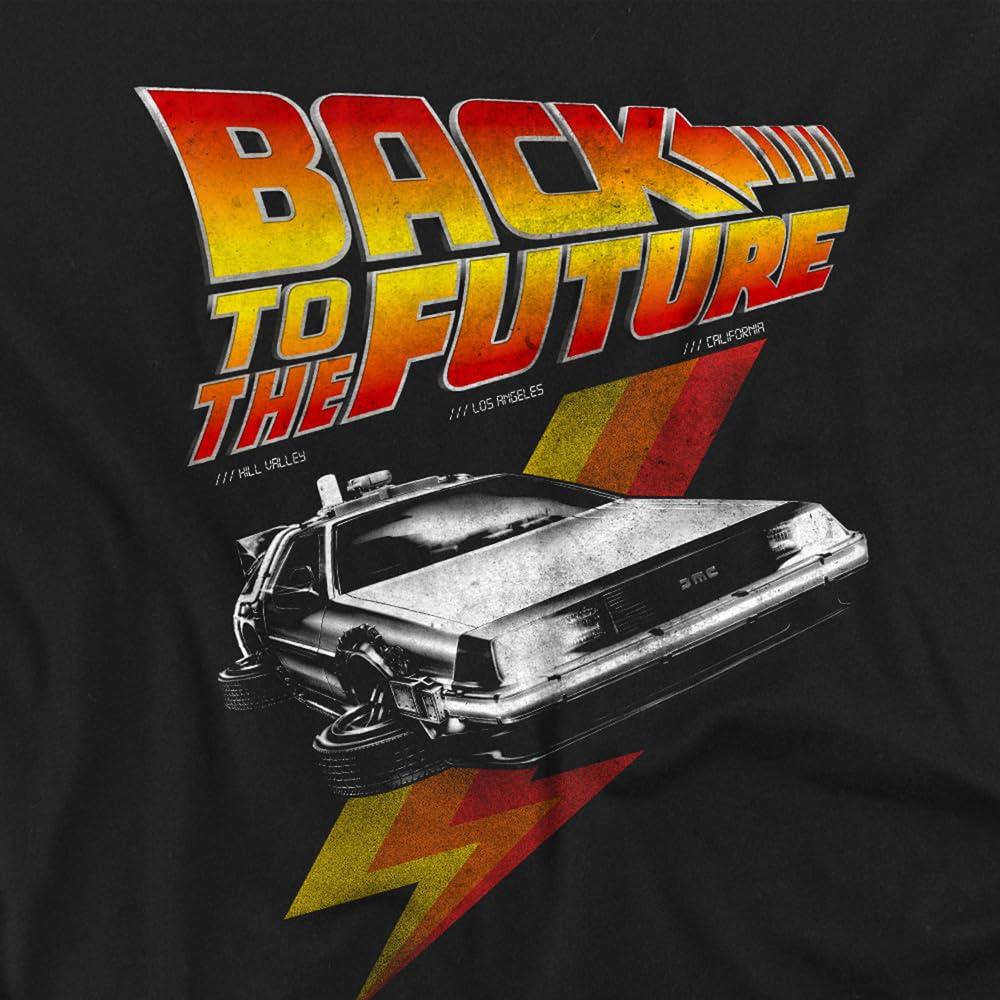 Back To The Future Мужская ретро-футболка