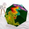 1pc Frog UFO Auto Open/close, All-Season Portable Folding Umbrella for Women & Men, Travel, Everyday, Formal Events - Compact Luxury Parasol, Outdoor