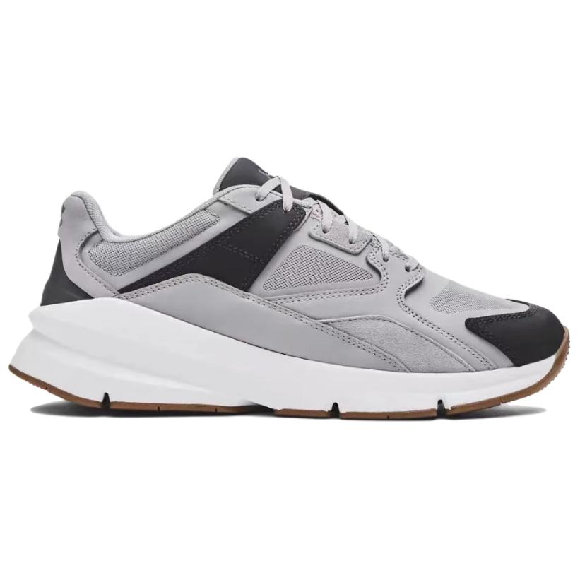 Under Armour Мужские ретро-кроссовки Forge 96 Повседневные Серый Черный Белый Каучук 3027718-105