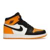 Детские кроссовки Air 1 Retro High OG GS Yellow Toe Taxi Black Sail 575441-711