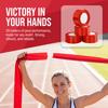 Cut to Length Sprint Banner Polyester Cotton Athletics Ribbon Bright Finish Race Tape  Relay Races