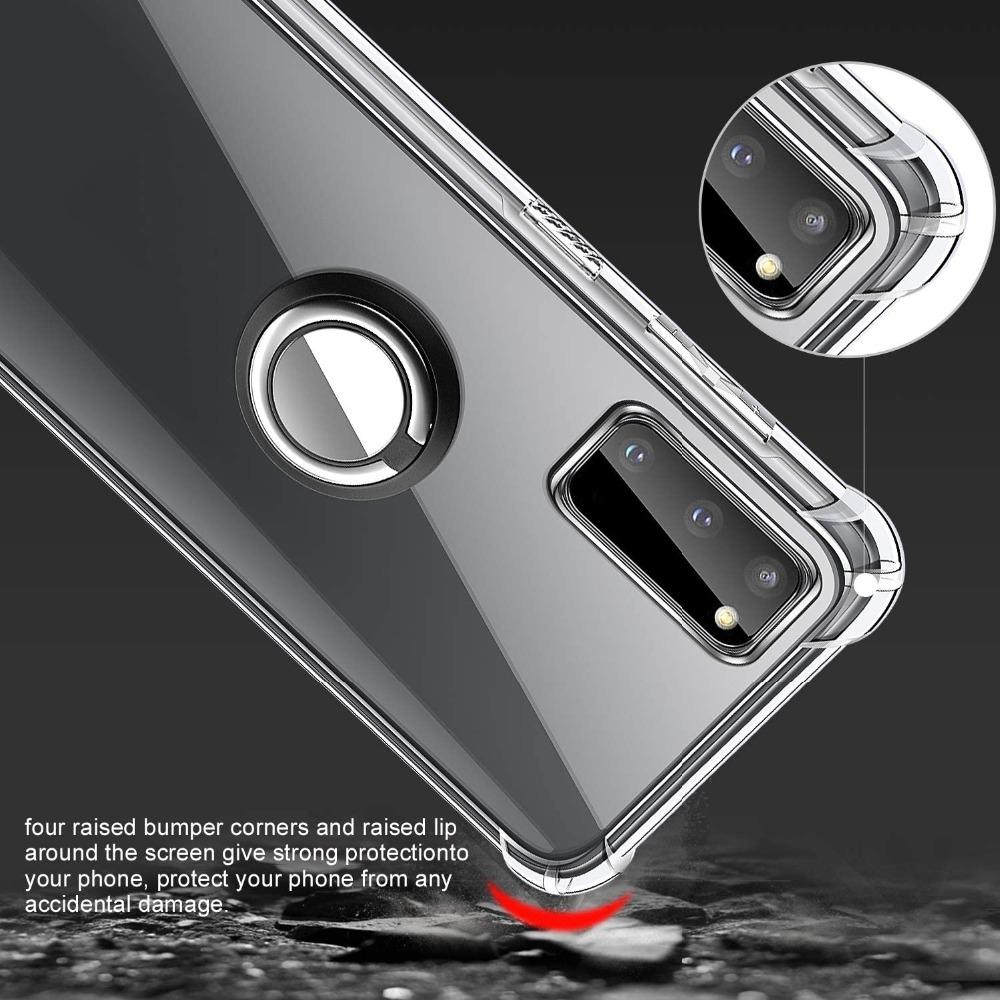 Магнитный держатель-кольцо Чехол Для ZTE Nubia Z80 Ultra NX741J 5G Прозрачный Мягкий Силикон Ударопрочный Чехол Для Nubia Z80 Ultra