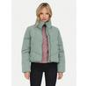 Пуховик ONLY Maggi 15308639 зеленый Regular Fit