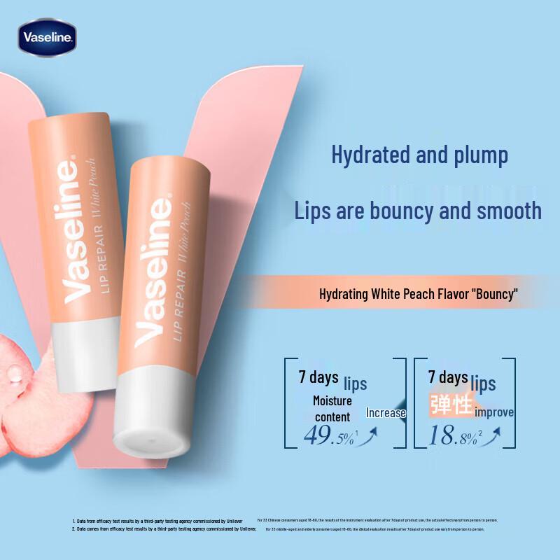 Vaseline Бальзам для губ Восстановление Двойная упаковка