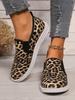 Fashion Spring/ Autumn Women's Flats Round Toe Shallow Flat Shoes for Women Outdoor Leopard Color Loafers Slip On Office Ladies Shoes