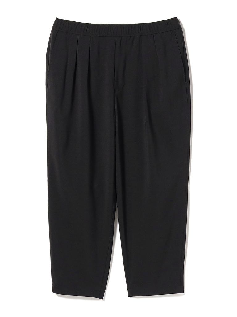 Beams Painter Dry 2-Pleat Easy Pants, Men's, Black, XL, 11241790803