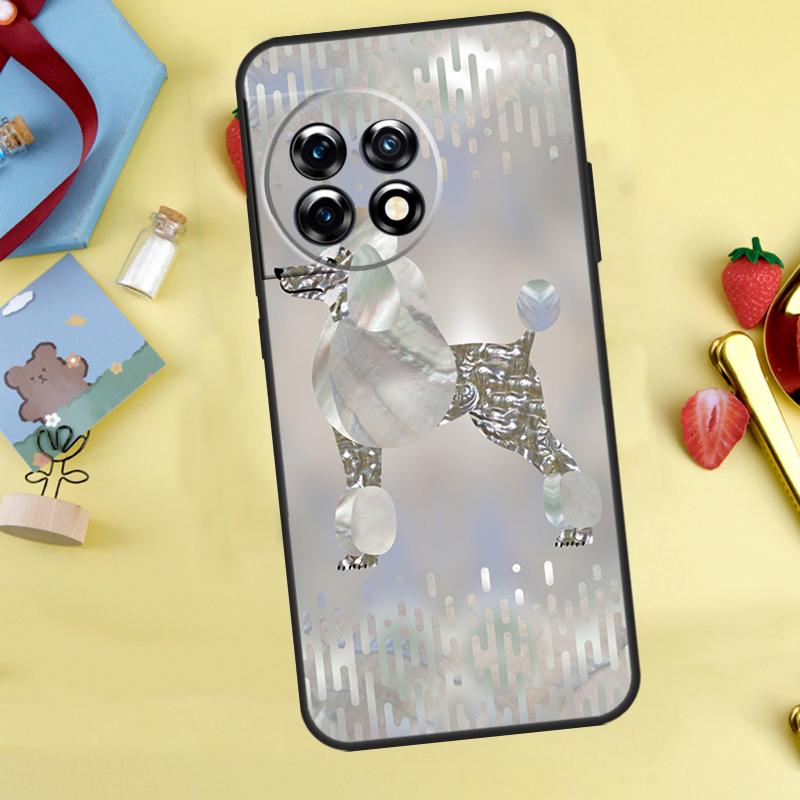 Poodle Dog Cartoon Case For OnePlus 10 Pro 8 9 11 Ace 8T 9R 10R 10T OnePlus Nord CE 2 3 Lite 2T N10 N20 Cover