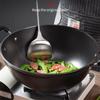 Thickened Old-fashioned Cast Iron Pot Large Frying Pan Induction Cooker Special Double Ear Iron Pot Large Pot Pan Frying Pot Household
