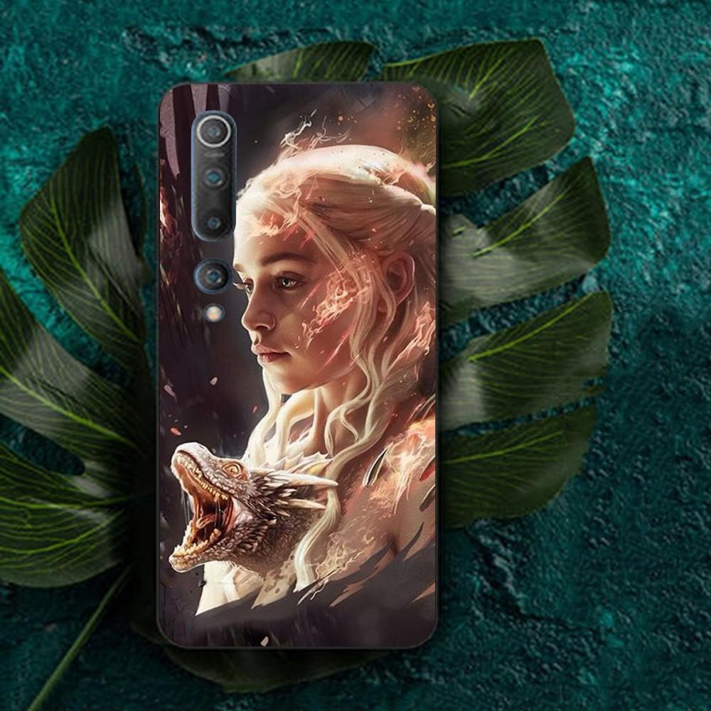 Dragon Mother Thrones Phone Case For Redmi Note 4 X 5 A 6 7 8 T 9 9S 10 11 11S 11Epro Poco M3 Pro