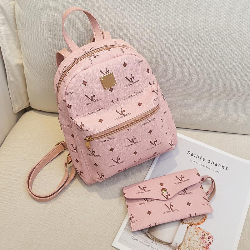 Tooxika Печатный рюкзак, двухсекционная женская сумка, рюкзак для девочек