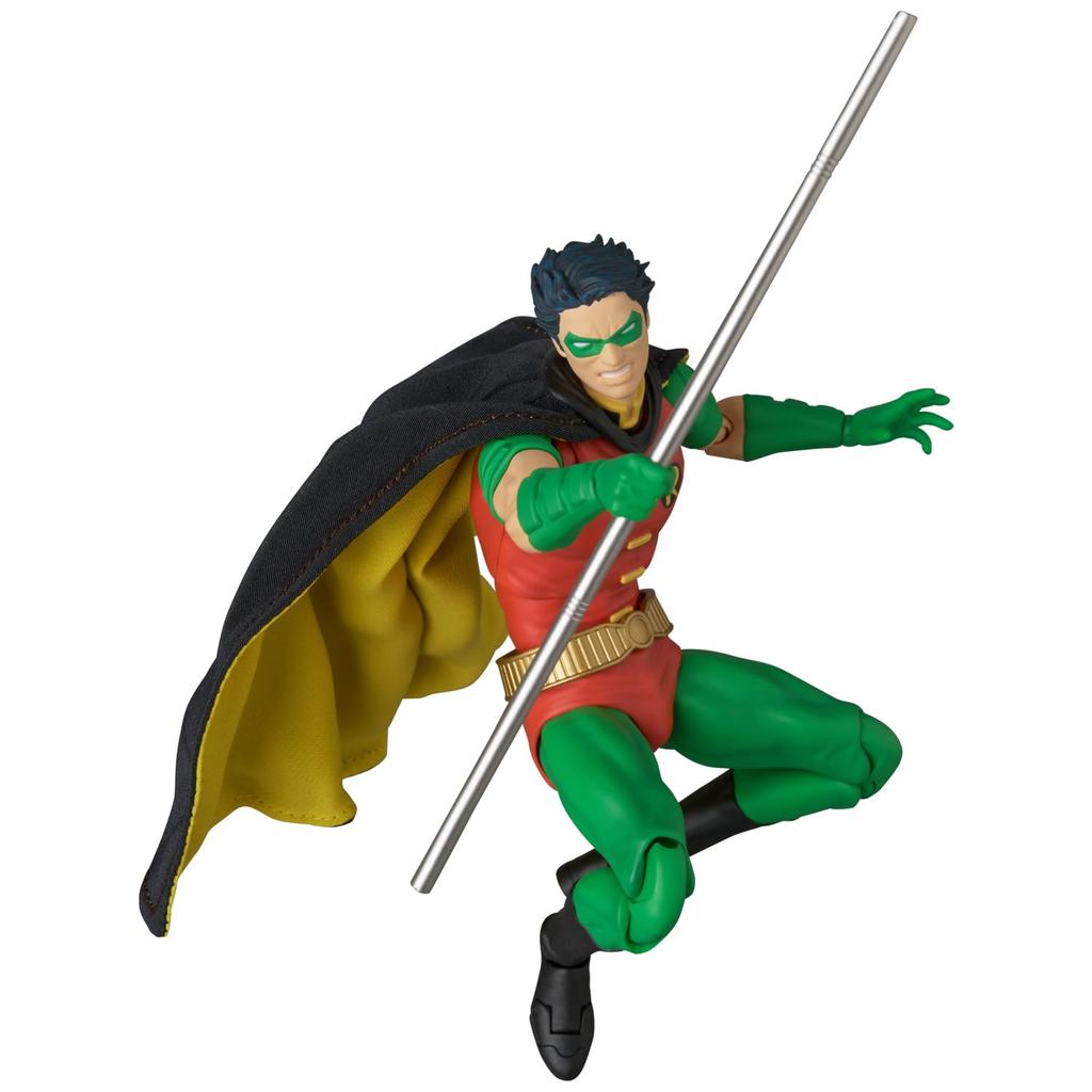 Medicom Toy MAFEX РОБИН Примерно 145 мм экшн №264 (БАТМЕН: ТЕМНЫЙ РЫЦАРЬ. ХАШ. Вер.) - Высокая, не масштабированная, предварительно окрашенная фигурка.