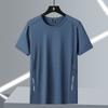 Men's Summer Sports T-Shirt Quick-Drying Casual Breathable Short-Sleeve Running Fitness Loose Plus Size Blouse