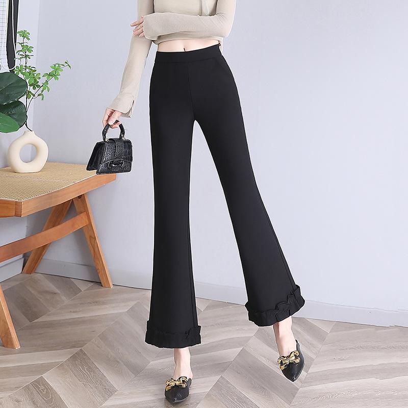 Women's Summer Thin Section Nine Micro-la Fashion Trend Slim Casual Pants