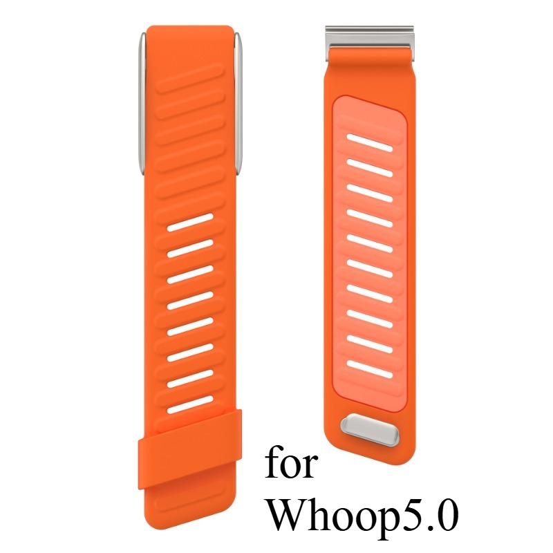 Совместимый подходит для Whoop 4.0/Whoop 5.0/Mg Sportflex Браслет Мягкое прикосновение Силикон Водонепроницаемый и Влагостойкий Запасной ремешок Совместимый подходит для