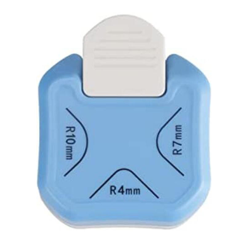 3 In1 Mini Round Corner Cutter Corner Durable Rounder Punch R4/R7/R10mm Paper Trimmer Round Corner DIY Paper Cutter Card