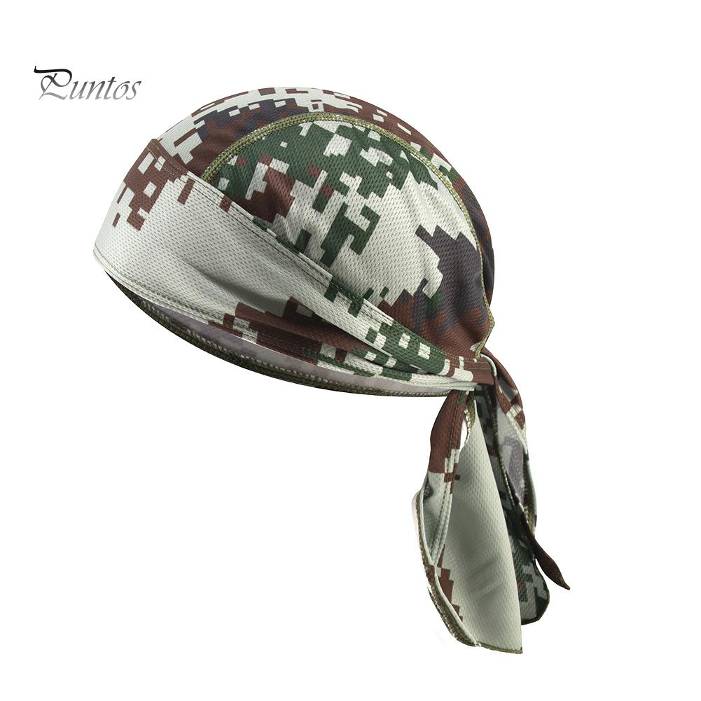 Headwear Outdoor Unisex Sport Cycling Cap Breathable Pirate Hat Bandana Headband