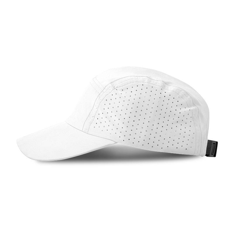 Vintage Running Baseball Cap Perforated Quick-Dry Breathable Waterproof Sun Protection Summer Hat Puff Printing Unisex