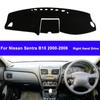 Накладка на панель приборов автомобиля DashMat Ковер Накидка Для Nissan Sentra B15 2000 2001 2002 2003 2004 2005 2006 Защита консоли Защита от солнца