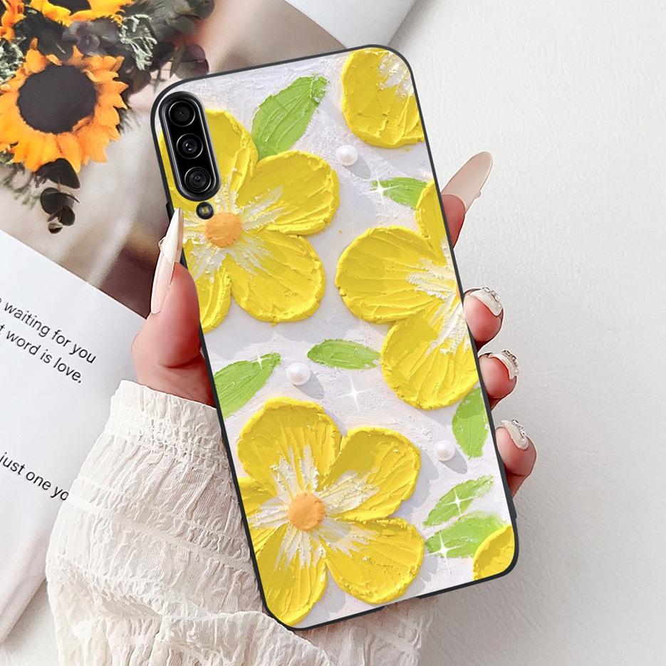 Чехол для Samsung Galaxy A90 5G SM-A908B с рисунком «Цветы», мягкий тонкий чехол для телефона Samsung A90 A 90 5G, Fundas Coque