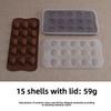 3D силиконовая форма для конфет, шоколада и тортов в виде ракушек и морских звезд