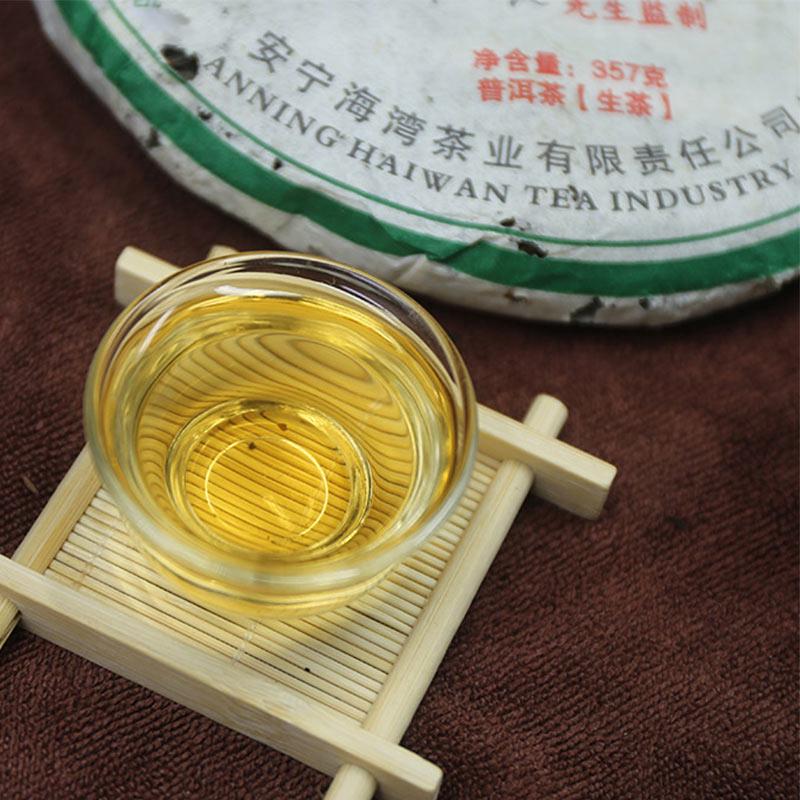 LaoTongZhi 2010 Haiwan Old Tree Arbor Сырой пуэр 357г Чай Шен Пуэр
