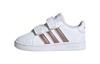 Adidas Neo GRAND COURT Cushioning Low top Skateboard Shoes White Infant And Toddler EF0116
