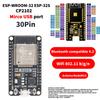 Плата разработки ESP32 WiFi+Bluetooth Совместимая Сверхнизкое энергопотребление Двухъядерный TYPE-C Модуль разработки ESP-32