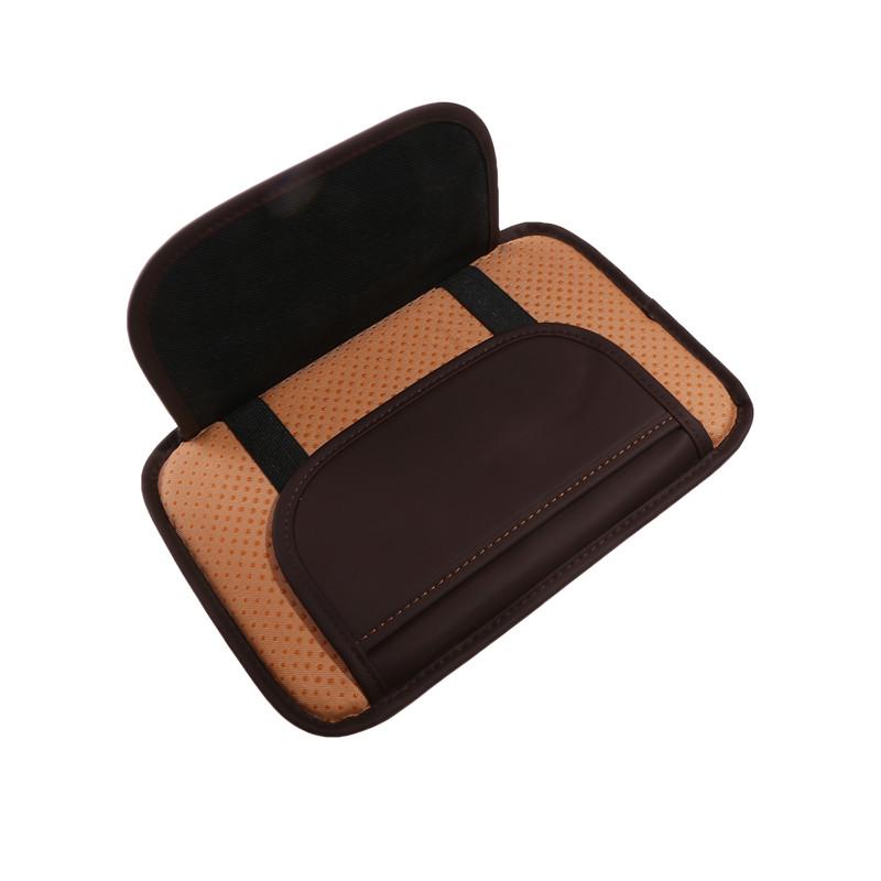 Подушка подлокотника автомобиля Кожаная Накладка на крышку центральной консоли Автомобильные аксессуары для интерьера