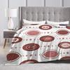 Bohemian  pattern Super Warm Blanket  Kids Adult Plush Throw Blanket Graphic Outdoor Flannel Bedspread Sofa Bed Cover