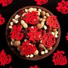 Nonwovens Fortune Decorations Non-sticky Spring Festival Decorations Window Decorations  Good Luck