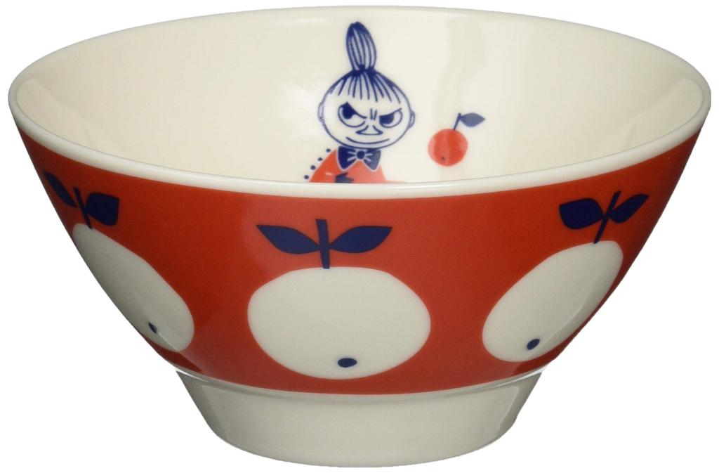 Yamaka Shoten MOOMIN Rice Little My Microwave Moomin Nordic Day Wedding Made In Bowl/Rice Bowl, Design, Approx. 11.5cm Diameter, Safe, Merchandise,