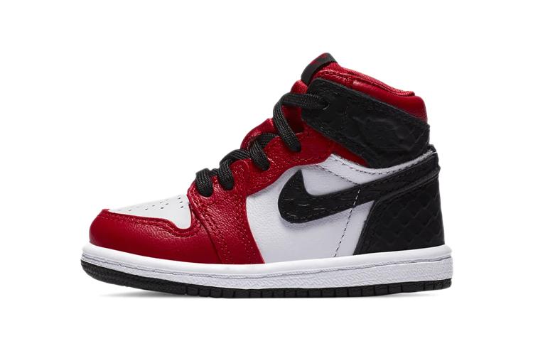 Jordan 1 Ретро Высокий Сатиновый Змеиный Чикаго TD CU0450-601
