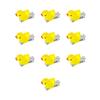Набор из 10 заколок для волос в виде желтых утят. Милые аксессуары для волос с утятами. Мультяшная заколка для волос для детей, девочек, школы, семьи, вечеринки.