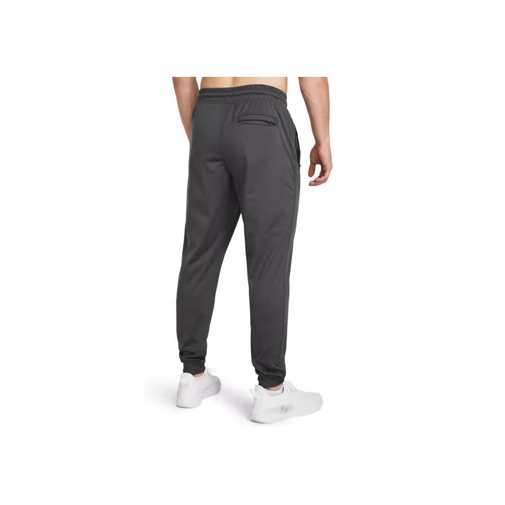 Under Armour Sportstyle Solid Color Drawstring Cuffed Casual Knit Pants Men Pants Rhino-Gray 1290261-026