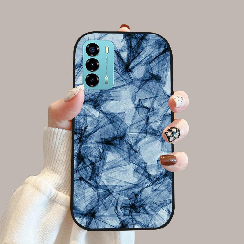 Для ZTE Blade V40 Vita Модный Чехол 8045 Мягкая Силиконовая Задняя Крышка Для ZTE Blade A72 Чехол A 72 4G Телефон Защитный Fundas Para