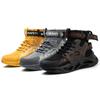 Men's Summer Tooling Shoes Safety Shoes Anti-smashing Anti-piercing Flying Woven Breathable Labor Insurance Shoes