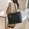 Классическая модная сумка с улучшенными ощущениями, новая простая однотонная сумка в западном стиле, универсальная сумка на одно плечо
