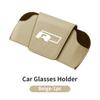 Car Leather Portable Glasses Bag Sunglasses Auto Interior Accessories For Volkswagen VW Golf Polo Tiguan T5 Passat b6 Jetta