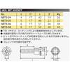 Kyoto Machine Tool Nepros Шестигранная головка (КТК) 9.5mm (3/8 дюйма) NBT3-08